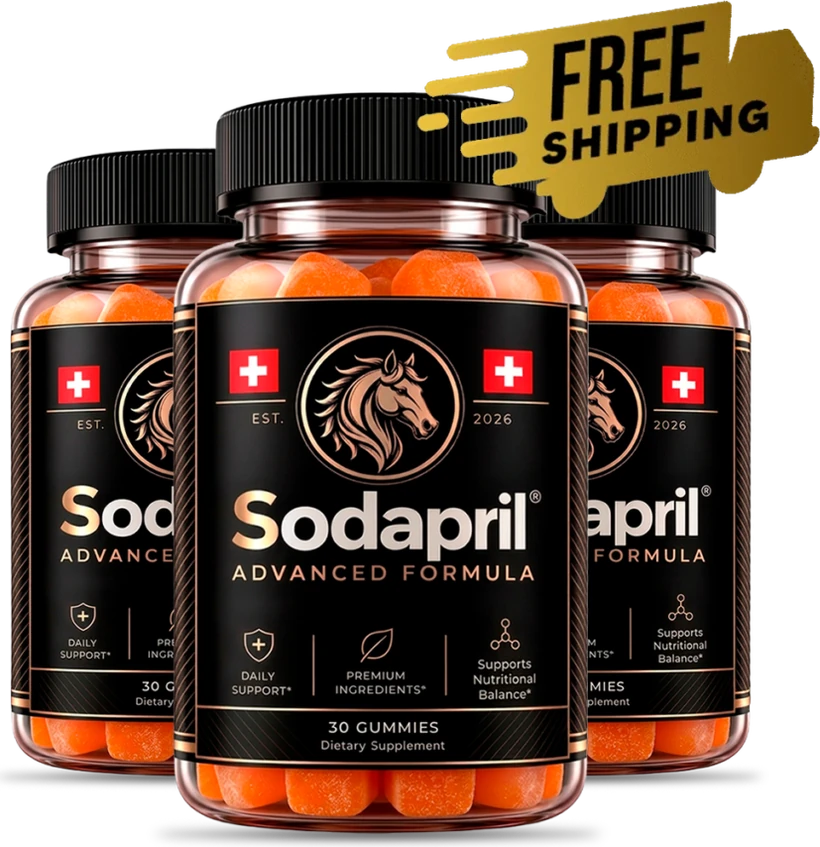 Sodapril 3 bottle bundle